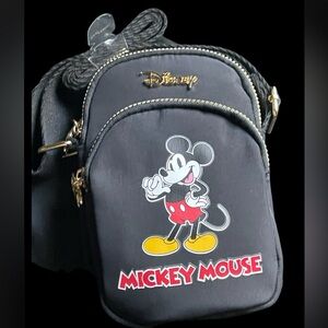 Disney Mickey Mouse Crossbody Bag Cellphone Holder